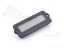 Accu capaciteits-meter/-display blauw
